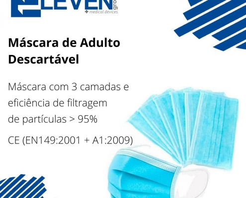 Máscara protecção adulto- Eleven Group